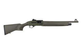 Beretta 1301 Tactical 12-gauge shotgun with olive drab green finish